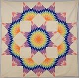Tennessee-made Lone Star Quilt. 1 of more than 800 lots. 