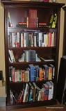 One of Two Mahogany Bookcases