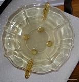 Fostoria Yellow Bowl