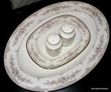 Noritake Shenandoah Dinnerset, 8 plce setting with cereal and soup Bowls, platter