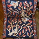 Gorgeous Pillows In crewell