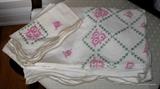 Embroidered Tablecloth/Napkins