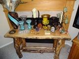 Sofa Table & Decor Items