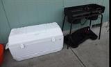 Camp Chief Grill,  Igloo Ice Chest
