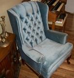 Formal Wingback Chair