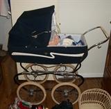 Antique Baby Buggy - 1940s /1950s