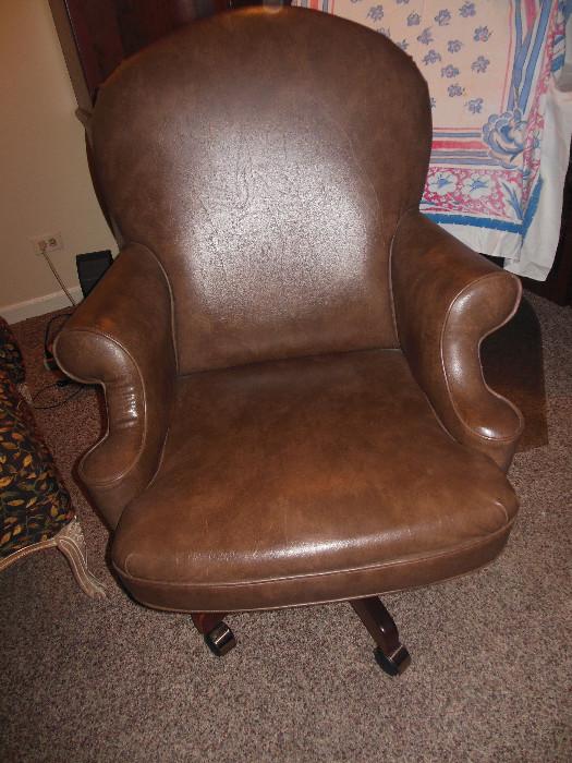 Walter E Smith..Leather Ohh so comfy Office Chair.