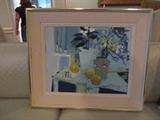 1977 CLARK WALKER STILL LIFE OIL PAINTING