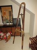 FRENCH STYLE CARVED EASEL