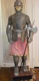 Huge standing 7 ft tall knight with armor..WAS $650..NOW $325