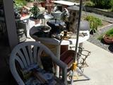 Patio items..many FREE plants..ALL 50% OFF