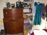 Highboy dresser..clothing..blankets..linens..ALL 50% OFF