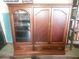 Entertainment center made in USA all wood for up to 32" TV $75