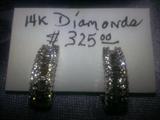 beautiful diamond earrings