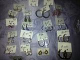 Earrings- many are sterling, many more not pictured