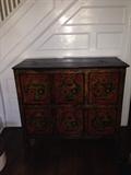 Tibetan painted chest