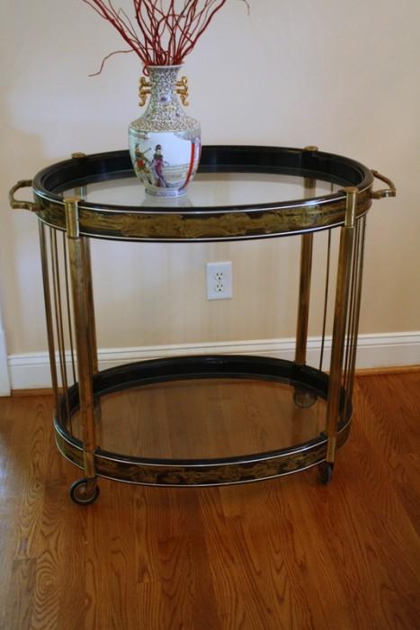 Bernhard Rohne Bar Cart