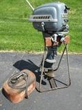 Vintage Evinrude outboard motor