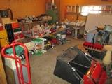 Very full garage