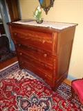A four drawer dresser