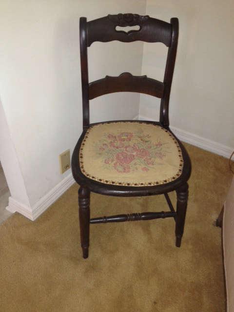 Empire Antique side chair
