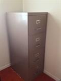 Four drawer file cabinet