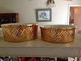 Hall Bowls - no 506 and 507 24k  Beautiful condition!!!