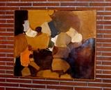 Mid Century Original Oil