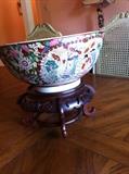                             Asian bowl with stand