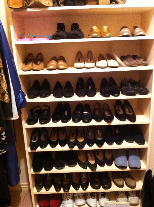                                      many shoes