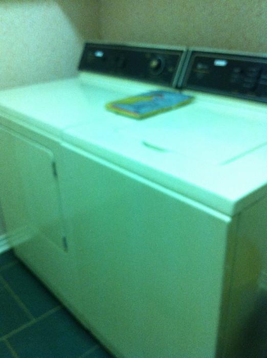                              washer and dryer