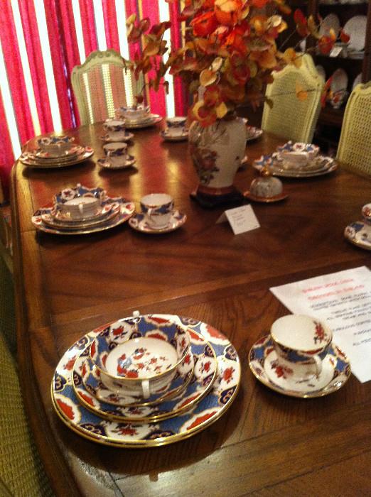                   Spode China purchased in England