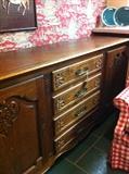                          antique server/buffet