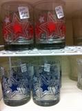                            4th of July glassware