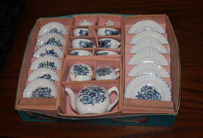 Childs Vintage Tea Set in Original Box