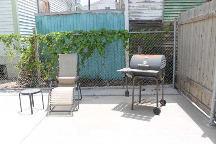 Lounge Chair and grill