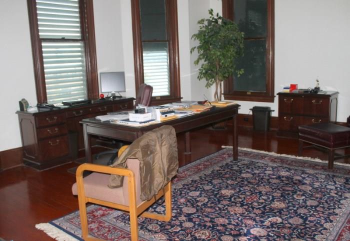 Quality Desks and file cabinet