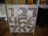 Distressed Primitive Style Chest of Drawers