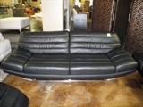 Black Leather Sofa