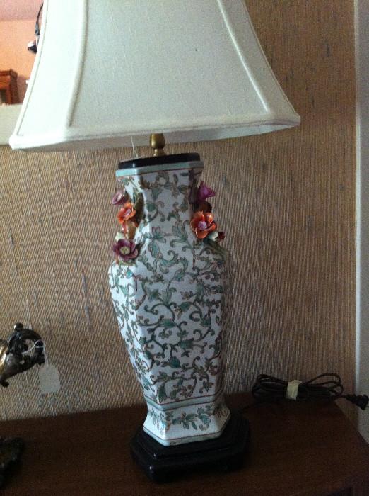                                porcelain lamp