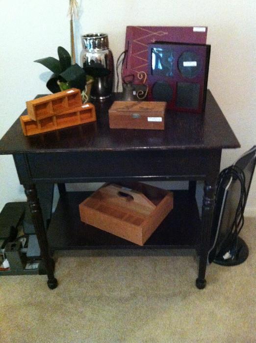                              small side table