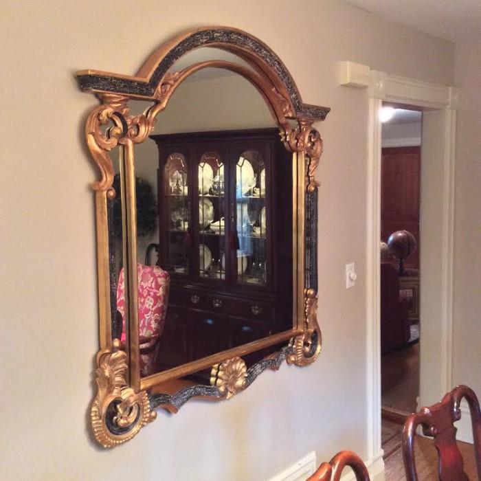 antique European mirror