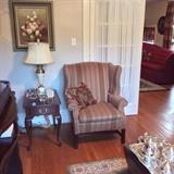 Pair of Wingback Chairs by Century