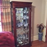 Pulaski Curio - walnut