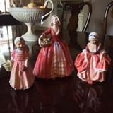 Large collection of Royal Doulton Figurines