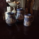 Large collection of Wedgwood Jasperware