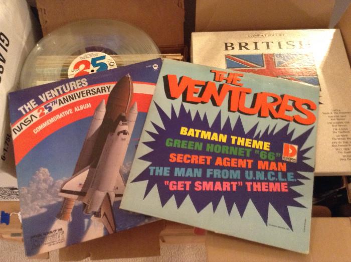 The Ventures - NASA 25th Anniversary, The Ventures - Batman Theme, Green Hornet "66", Secret Agent Man, The Man From U.N.C.L.E., "Get Smart" Theme