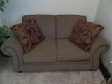 LOVE SEAT -  LIKE NEW - 63" LONG - VERY VERY NICE