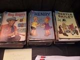 VINTAGE COMIC BOOKS AND CHILDREN'S BOOKS FROM THE 50'S - GOOD SELECTION 