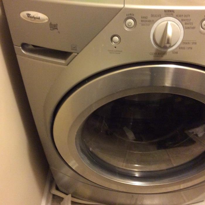 Whirlpool Duet Stainless Washer & Dryer